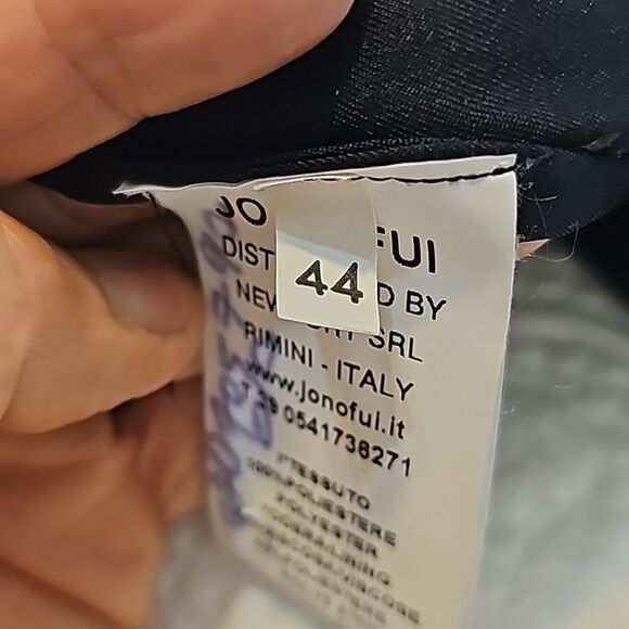 - JO NO FUI short Sleeve Black  Dress Women's ’s 44 - Picture 16 of 16